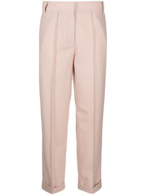 Μάλλινο παντελόνι Aeron ροζ