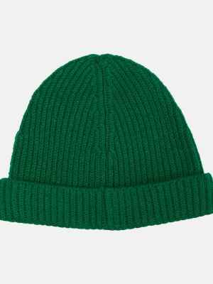 Кашмирена шапка The Row зелено