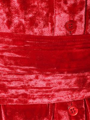 Body de catifea Y/project roșu