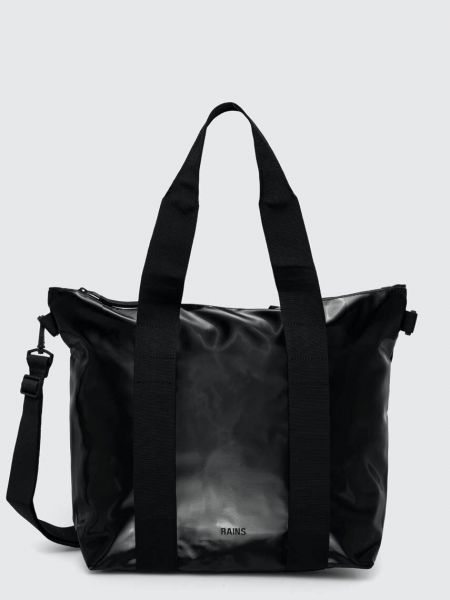 Nakupovalna torba Rains črna