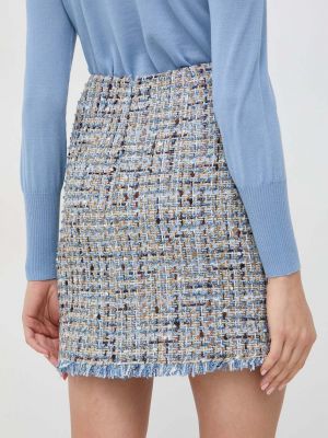 Mini sukně Luisa Spagnoli modré
