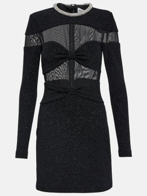 Mini robe à imprimé Rebecca Vallance noir