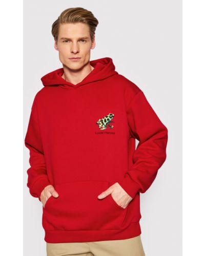 Local Heroes Pulóver Poison SS22S0035 Piros Oversize