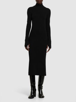 Robe en tricot réversible Marc Jacobs noir