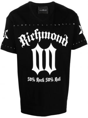 T-shirt John Richmond svart