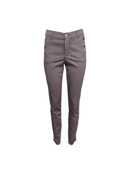 Pantalon skinny 2-biz gris