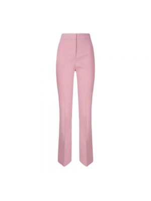 Spodnie relaxed fit Pinko różowe