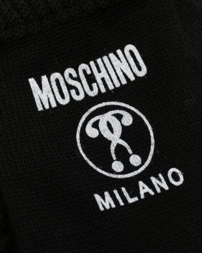 Handschuh mit print Moschino