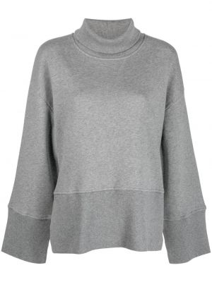Sweatshirt mit stickerei Closed grau
