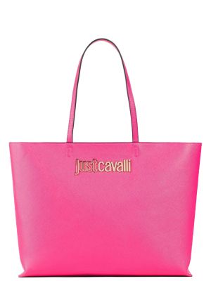 Сумка шоппер Just Cavalli розовая