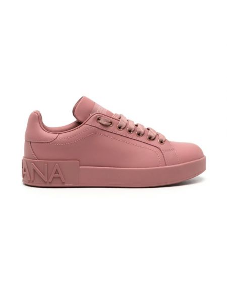 Sneakersy Dolce And Gabbana różowe