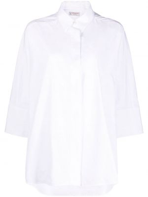 Памучна риза Alberto Biani бяло
