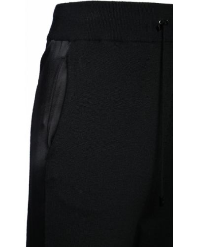Pantaloni din satin din cașmir Tom Ford negru