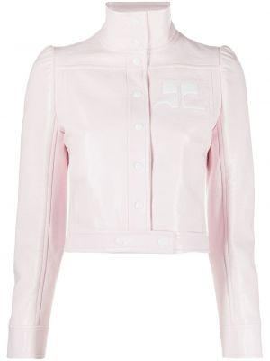 Kort jacka Courreges rosa