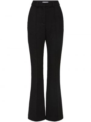 Pantaloni din tweed Rebecca Vallance negru