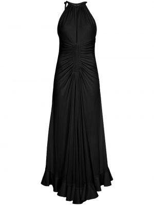 Drapované džerzej šaty Proenza Schouler čierna