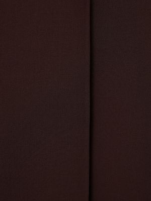 Spódnica wełniana z krepy Michael Kors Collection