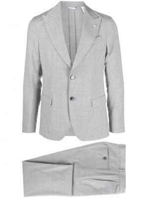 Vlněný oblek Manuel Ritz šedý