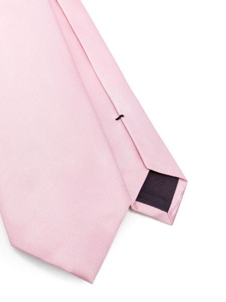 Šilkinis kaklaraištis Tom Ford rožinė