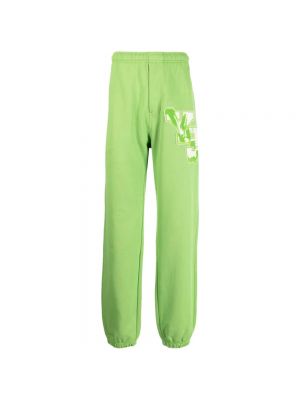 Spodnie sportowe Y-3 zielone