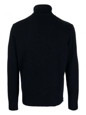 Dzianinowy sweter Nuur niebieski