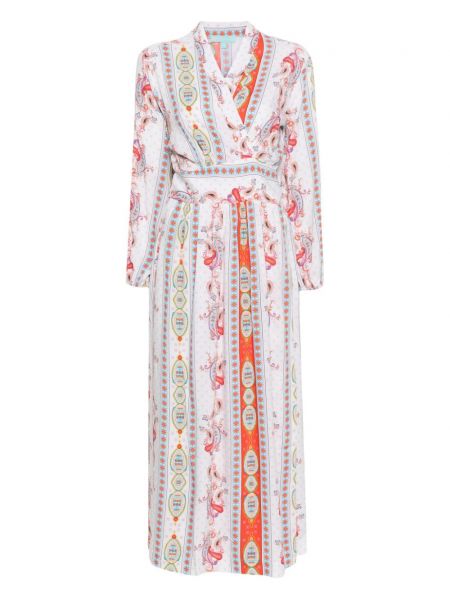 Φόρεμα με σχέδιο Melissa Odabash λευκό