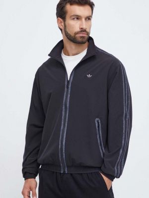 Oversized rövid kabát Adidas Originals fekete