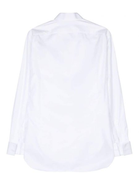 Bavlněná košile Kiton bílá