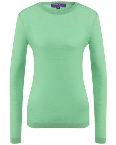 Кашемировый пуловер Ralph Lauren зеленый