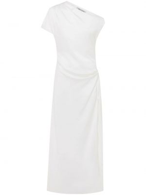 Aszimmetrikus hosszú ruha Anna Quan fehér