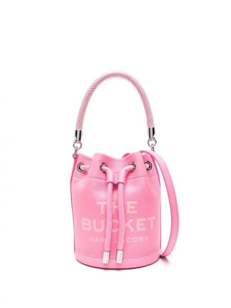Кожени чанта Marc Jacobs Розово