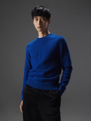 Пуловер J.lindeberg синьо