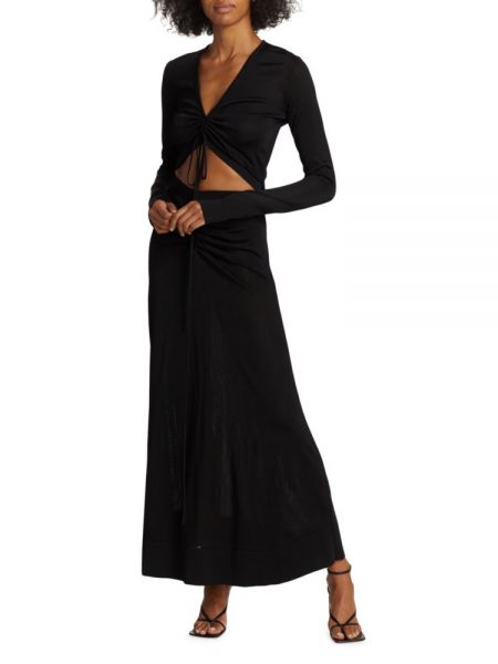 Длинное платье Altuzarra черное