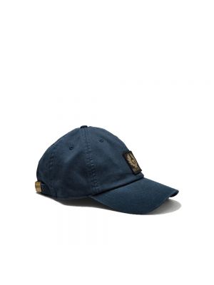 Niebieska czapka z daszkiem Belstaff
