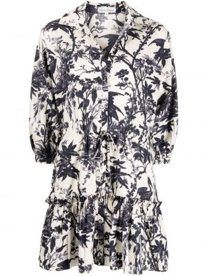Kvetinové košeľové šaty s potlačou Cara Cara