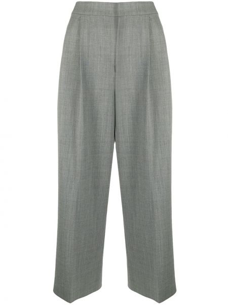 Pantalones bootcut Moschino gris