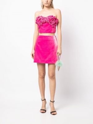 Mini sukně Ermanno Scervino růžové