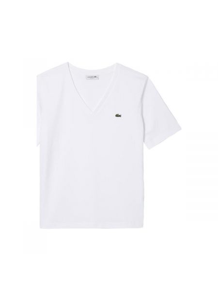 Tričko s krátkými rukávy Lacoste bílé