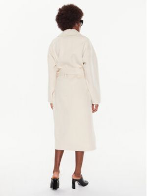 Palton de iarna de lână oversize Calvin Klein