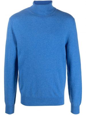 Vlněný svetr Filippa K modrý