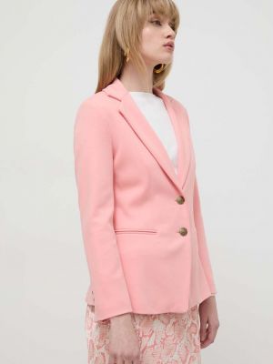 Розовый однотонный пиджак Marella