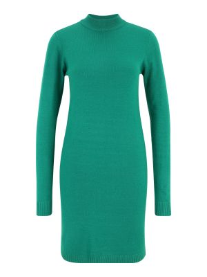Πλεκτή φόρεμα Object Petite πράσινο