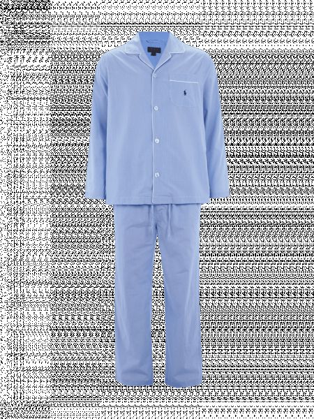 Piżama Polo Ralph Lauren Underwear niebieska