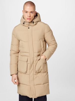 Žieminis paltas Burton Menswear London pilka