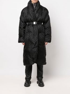 Mantel mit print Misbhv schwarz