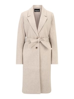 Cappotto Pieces Tall bianco