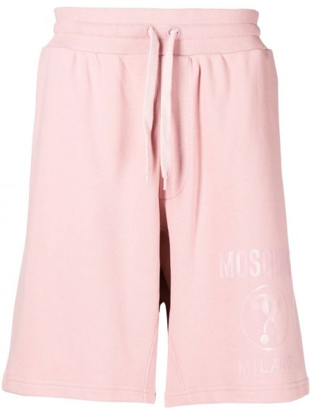 Pantaloncini sportivi Moschino rosa