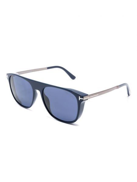 Okulary przeciwsłoneczne Tom Ford Eyewear niebieskie