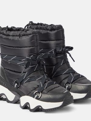 Обувки до глезена Sorel черно
