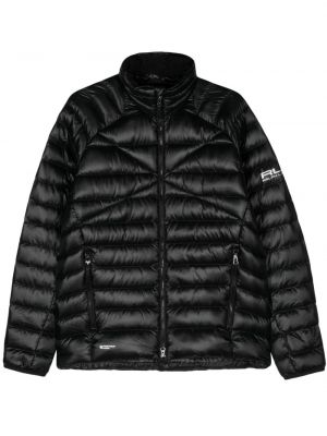 Prešívaná páperová bunda s potlačou Rlx Ralph Lauren čierna